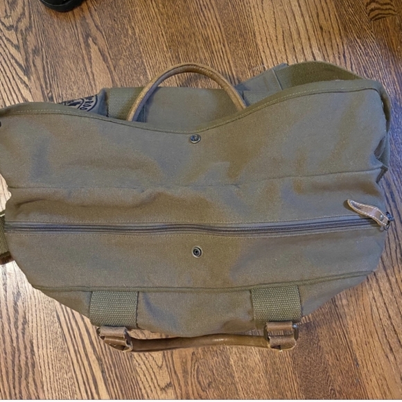 Olive green/Brown Men's Bag - Picture 5 of 8